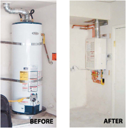 Ben Franklin Plumber - Tankless Water Heaters Repair, Service, Installation