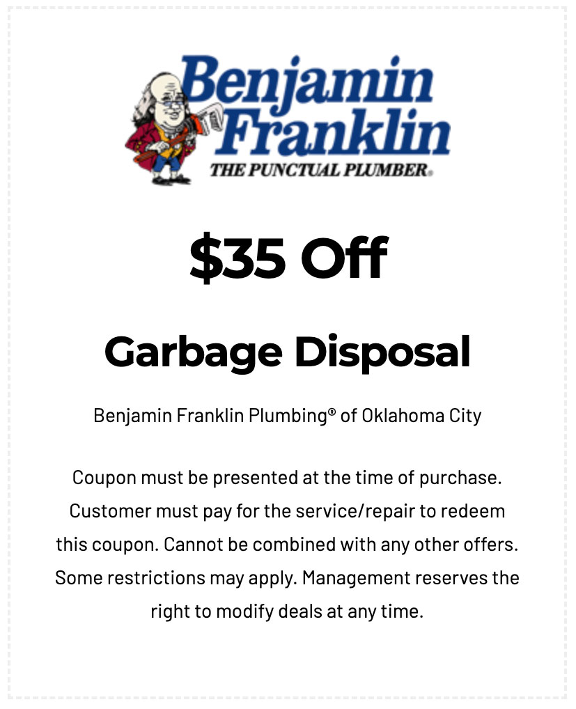 $35 Off Garbage Disposal