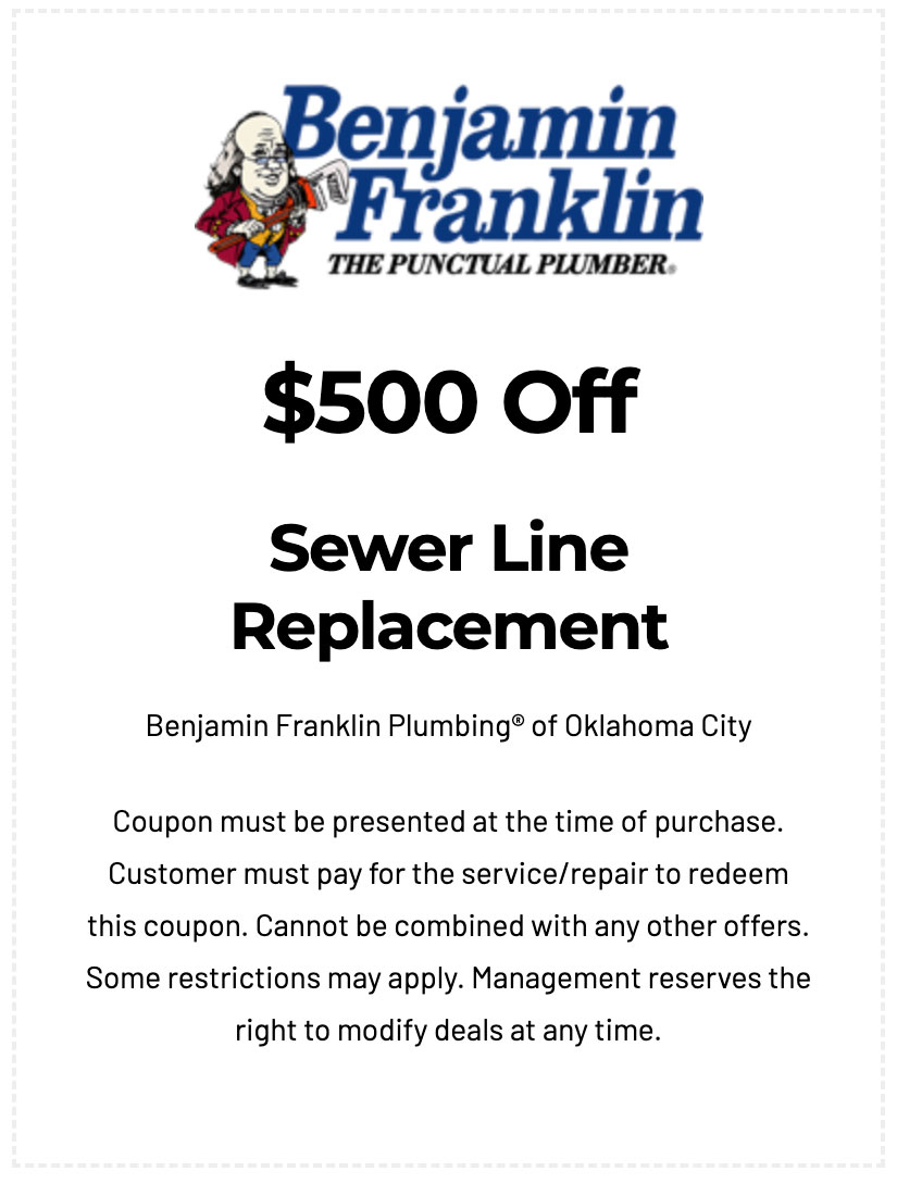 $500 Off Sewer Line Replacement