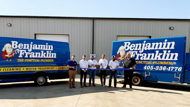 Ben Franklin Plumbing Oklahoma City Grand Opening